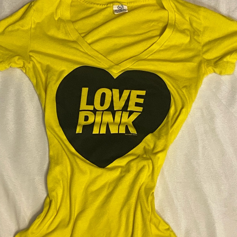 Victoria Secret Pink V-neck T-Shirt